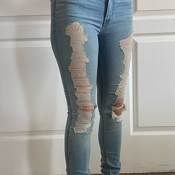 light hollister jeans